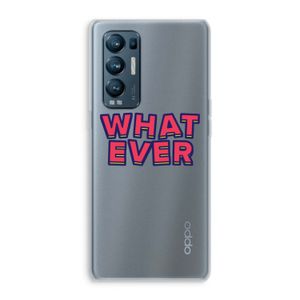 Whatever: Oppo Find X3 Neo Transparant Hoesje