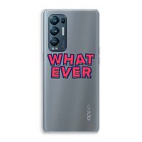 Whatever: Oppo Find X3 Neo Transparant Hoesje