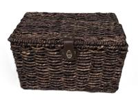 Bakkersmand bruin medium 40x26x25 met deksel