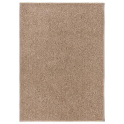 VidaXL Vloerkleed kortpolig 120x170 cm bruin