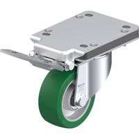 Blickle LK-ALST 100K-3-IS Zwenkwiel met rem Wieldiameter: 100 mm Draagvermogen (max.): 320 kg 1 stuk(s)