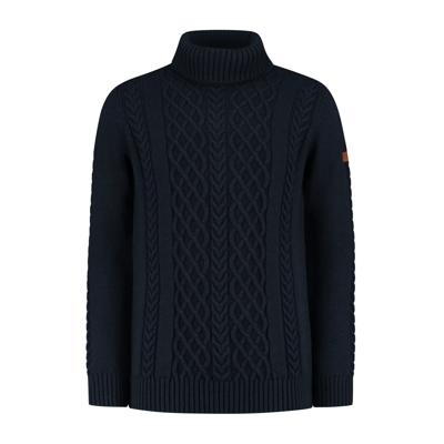 Travelin&apos; Men - Col hals - Marine - Maat M