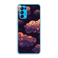 Patroon Wolken: Oppo Find X3 Lite Transparant Hoesje
