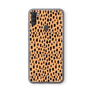 Panter: Samsung Galaxy A11 Transparant Hoesje
