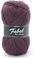 Drops Fabel Uni Colour 104 Purple