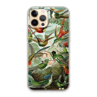 Haeckel Trochilidae: iPhone 13 Pro Max Transparant Hoesje