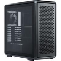 Cooler Master masterframe 600 midi tower behuizing (zwart | 2x usb-a | 1x usb-c | tempered glass)