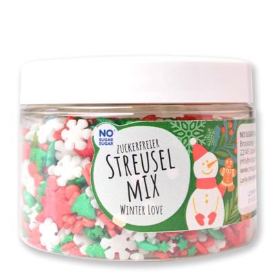 No Sugar Sugar Strooimix Streuzel Mix Winter Love (90 gr)