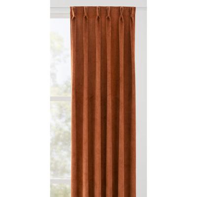 Leen Bakker - Gordijnstof Riley - Terra - Polyester - Bruin - B150 Cm