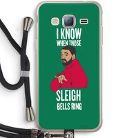 Sleigh Bells Ring: Samsung Galaxy J3 (2016) Transparant Hoesje met koord