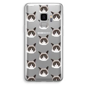 It's a Purrr Case: Samsung Galaxy S9 Transparant Hoesje