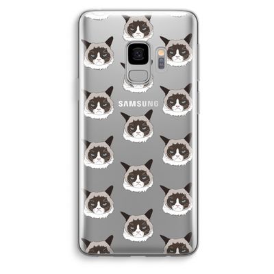 It's a Purrr Case: Samsung Galaxy S9 Transparant Hoesje