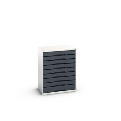 Bott Verso Schuifladenkast | 800x550x1000mm | 9 Laden | RAL 7016 - 16925157.19