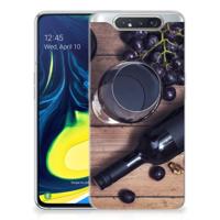 Samsung Galaxy A80 | Siliconen Case | Wijn