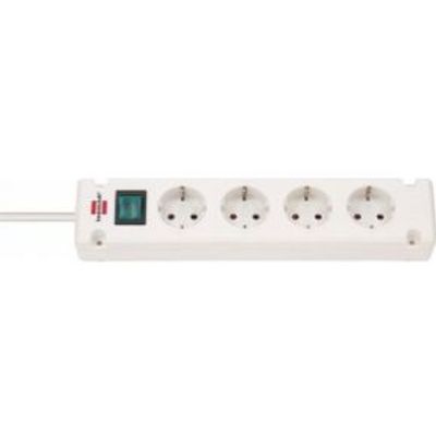 Brennenstuhl 1150650124 Binnen 4AC-uitgang(en) 1.5m Wit power uitbreiding