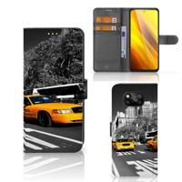 Xiaomi Poco X3 | Poco X3 Pro | Flip Cover | New York Taxi