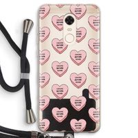 Chicks before dicks: Xiaomi Redmi 5 Transparant Hoesje met koord