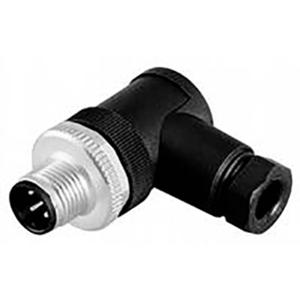 Pepperl+Fuchs 224886 Sensor/actuator connector, niet geassembleerd M12 Aantal polen (sensoren): 4 Stekker, haaks 1 stuk(s)