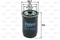 Valeo Brandstoffilter 587700 - thumbnail