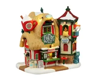 The Eggnog Bar Lemax Santa's Wonderland Collection 2024