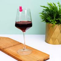 Ananas glasmarkeerders (set van 6)