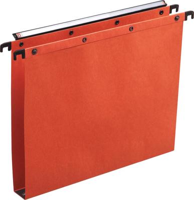 L&apos;Oblique hangmappen voor laden AZO tussenafstand 330 mm (A4), bodem 30 mm, oranje