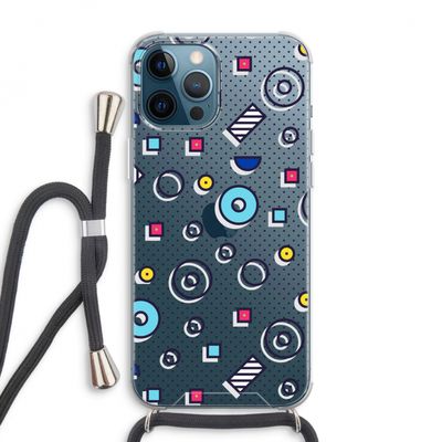 8-bit N°9: iPhone 12 Pro Max Transparant Hoesje met koord