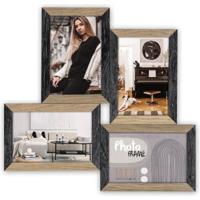 Zep Fotolijst DN485B Vercelli Black 4Q 4x 10x15 cm