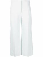 Jil Sander pantalon de tailleur court - Bleu