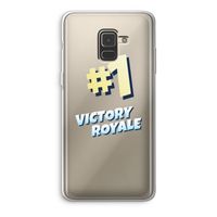 Victory Royale: Samsung Galaxy A8 (2018) Transparant Hoesje