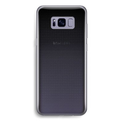 Musketon Halftone: Samsung Galaxy S8 Plus Transparant Hoesje