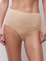 Chantelle naadloze taille slip dames - Soft Stretch - High waist brief - Hoge maxi slip - Invisible dames onderbroek - Chantelle ondergoed