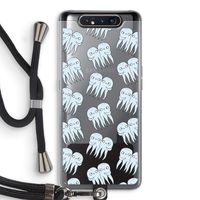 Octopussen: Samsung Galaxy A80 Transparant Hoesje met koord