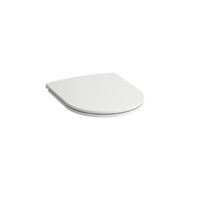 Laufen closetzitting slim 37.4x44.3x5.3cm met deksel met dempingsmechanisme afneembaar systeem duroplast wit h8989660000001