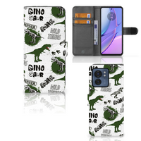 Telefoonhoesje met Pasjes voor Motorola Edge 40 Dinosaurus