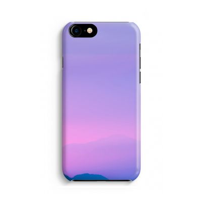 Sunset pastel: Volledig geprint iPhone SE 2020 Hoesje
