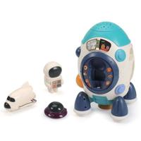 Lexiboek - Mijn raket met sterrenprojector - Ruimtekennis, quizzen, muziek... (Frans)