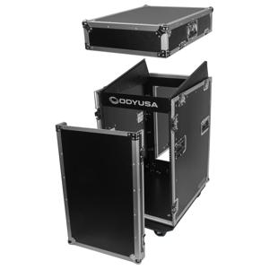 Odyssey Innovative Designs Combo Rack with Casters DJ-tafel