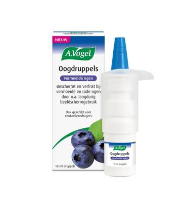 Oogdruppels vermoeide ogen