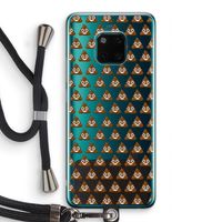 Poop emoji: Huawei Mate 20 Pro Transparant Hoesje met koord