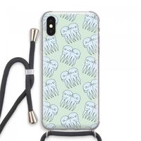 Octopussen: iPhone XS Max Transparant Hoesje met koord