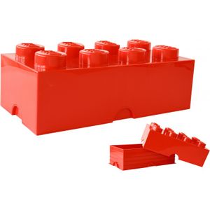 Room Copenhagen LEGO Storage Brick 8 Rood opbergdoos