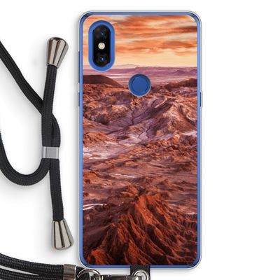 Mars: Xiaomi Mi Mix 3 Transparant Hoesje met koord