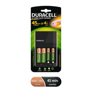 Duracell 4 uur batterijlader, 1 tel