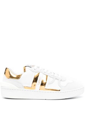 Lanvin baskets Clay en cuir - Blanc