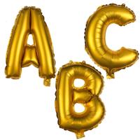 HEMA Folie ballon A-Z goud (goud)