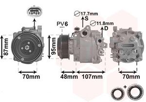 Compressor, airconditioning *** IR PLUS *** 3700K659