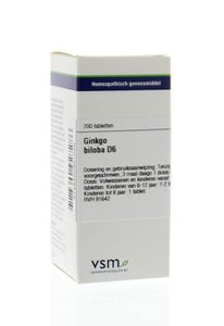 VSM Ginkgo biloba D6 (200 tab)