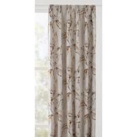 Leen Bakker - Gordijnstof Lotte - Roze - Polyester - Beige - B140 Cm