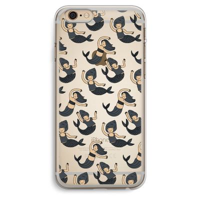 Zeemeermin: iPhone 6 Plus / 6S Plus Transparant Hoesje